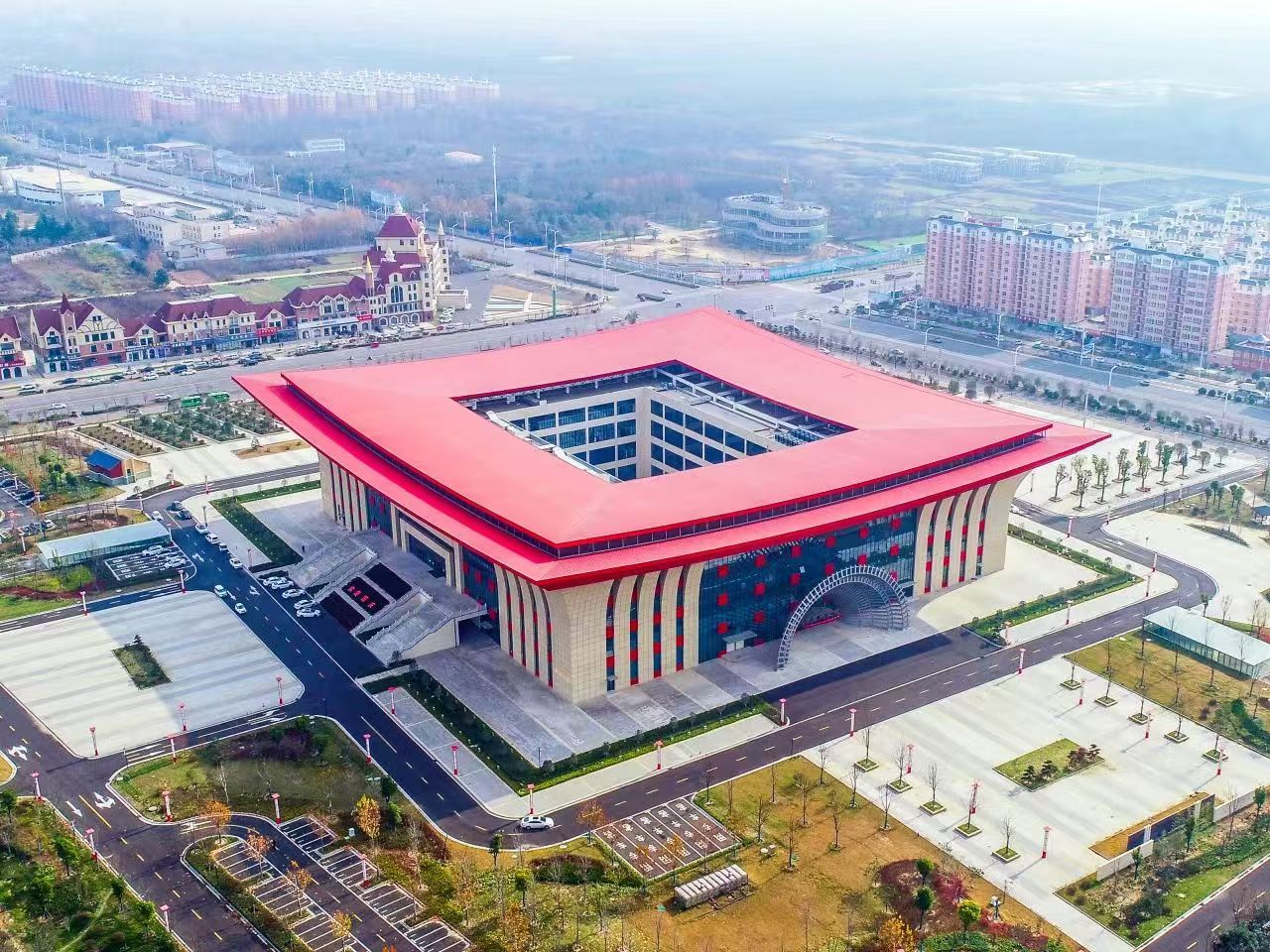 鄢陵科技博览中心暖通工程